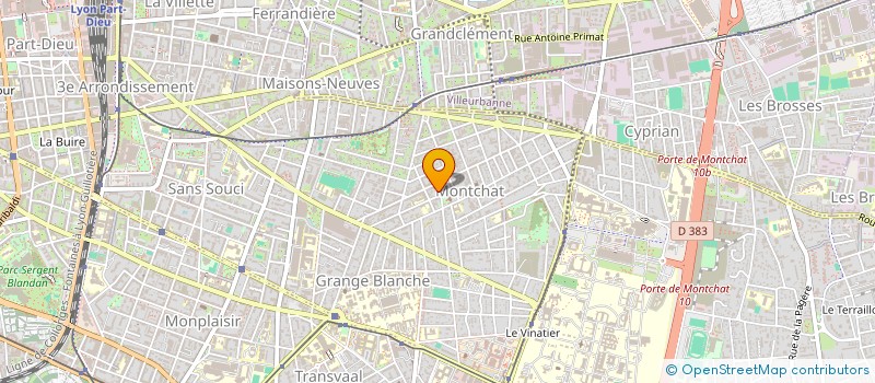 localisation de l'entreprise MONSIEUR VINCENT SAUVADE à LYON