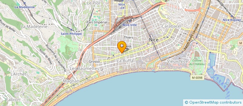 localisation de l'entreprise MONSIEUR VINCENT SAUVAGE  NICE