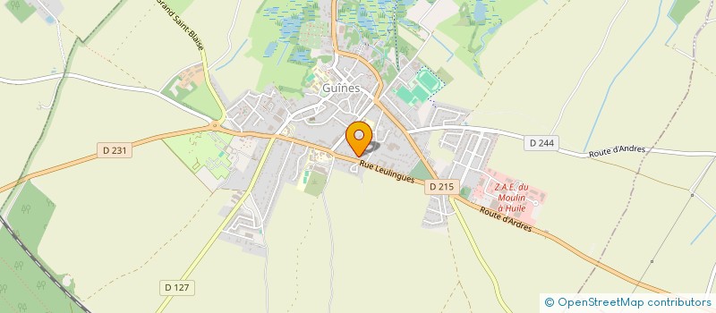 localisation de l'entreprise MONSIEUR VINCENT SAUVAGE  GUINES