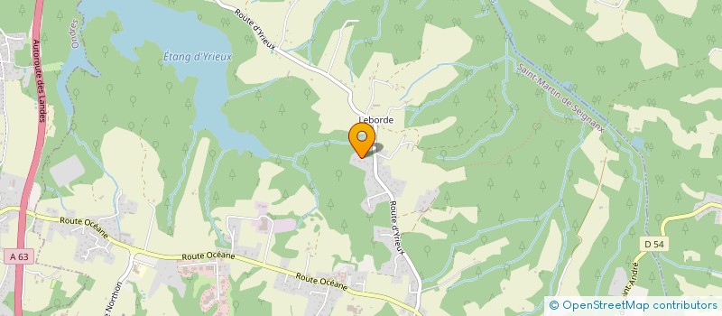 localisation de l'entreprise MONSIEUR VINCENT SAVARY  SAINT-MARTIN-DE-SEIGNANX