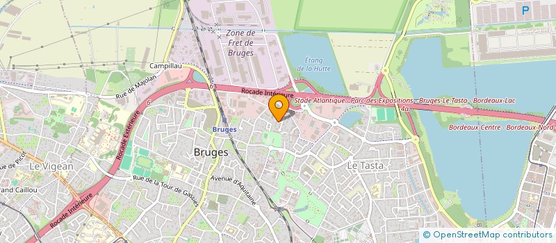 localisation de l'entreprise MONSIEUR VINCENT SAYE  BRUGES