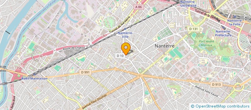 localisation de l'entreprise MONSIEUR VINCENT SCHEFFELS  NANTERRE