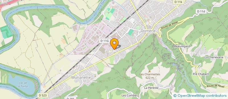 localisation de l'entreprise MONSIEUR VINCENT SCHIAVINATO  DOMENE