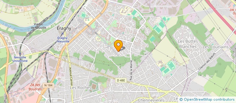 localisation de l'entreprise MONSIEUR VINCENT SCHILTZ  ERAGNY