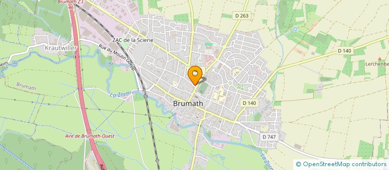 localisation de l'entreprise MONSIEUR VINCENT SCHNEIDER  BRUMATH