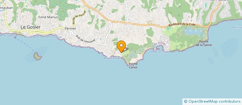 localisation de l'entreprise MONSIEUR VINCENT SCHNEIDER  LE GOSIER