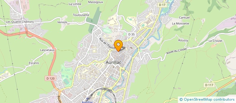 localisation de l'entreprise MONSIEUR VINCENT SCHOUMAKER à AURILLAC