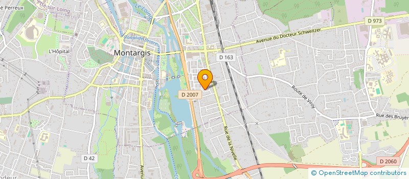 localisation de l'entreprise MONSIEUR VINCENT SCHULLER à MONTARGIS