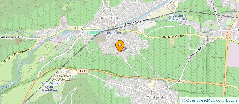 localisation de l'entreprise MONSIEUR VINCENT SCHWINDENHAMMER  TURCKHEIM