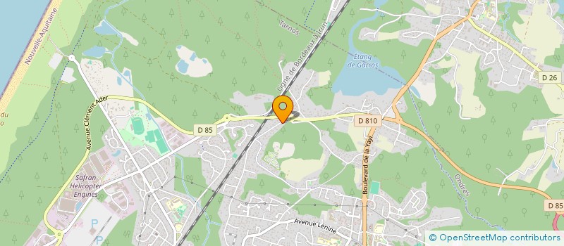 localisation de l'entreprise MONSIEUR VINCENT SEDES  TARNOS