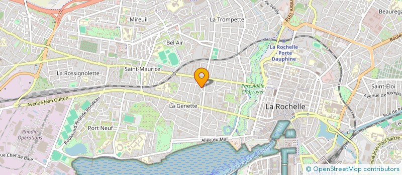 localisation de l'entreprise MONSIEUR VINCENT SEEL  LA ROCHELLE