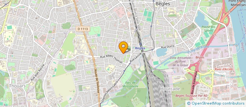 localisation de l'entreprise MONSIEUR VINCENT SEGONDS à BEGLES
