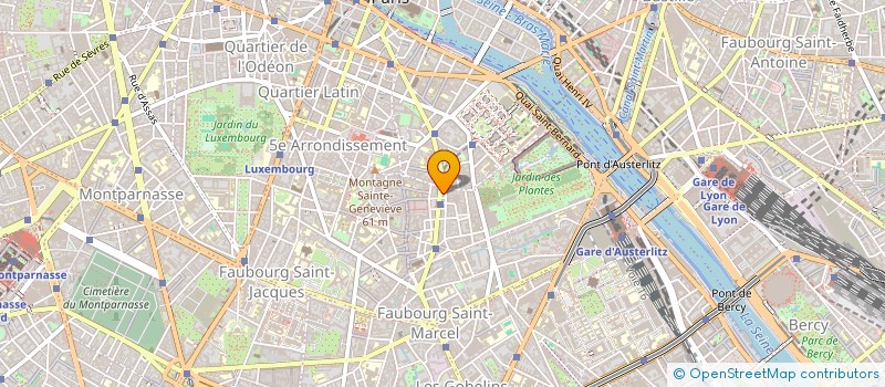 localisation de l'entreprise MONSIEUR VINCENT SEGU  PARIS