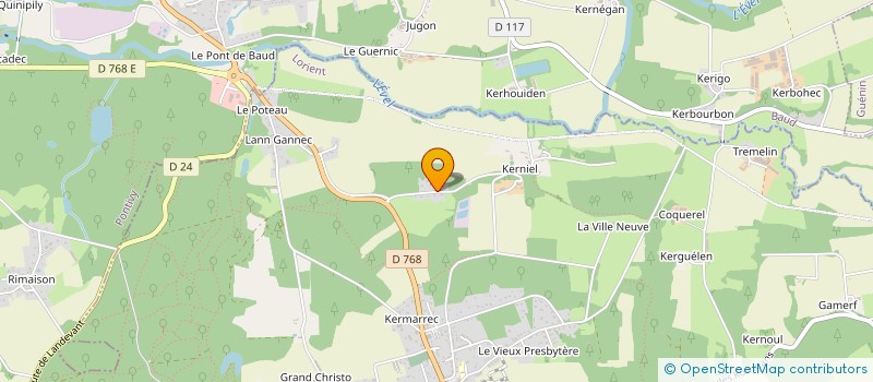 localisation de l'entreprise MONSIEUR VINCENT SEILLIER  CAMORS