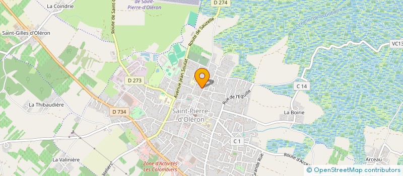 localisation de l'entreprise MONSIEUR VINCENT SELLITTO  SAINT-PIERRE-D'OLERON