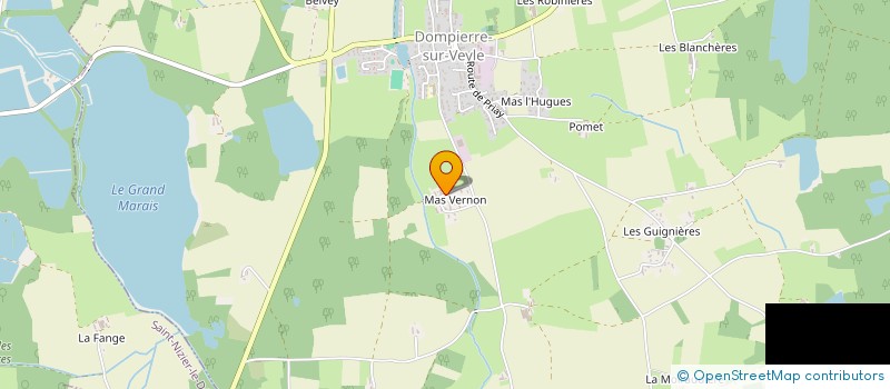 localisation de l'entreprise MONSIEUR VINCENT SEMICHON à DOMPIERRE-SUR-VEYLE