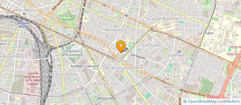 localisation de l'entreprise MONSIEUR VINCENT SENETAIRE  LYON