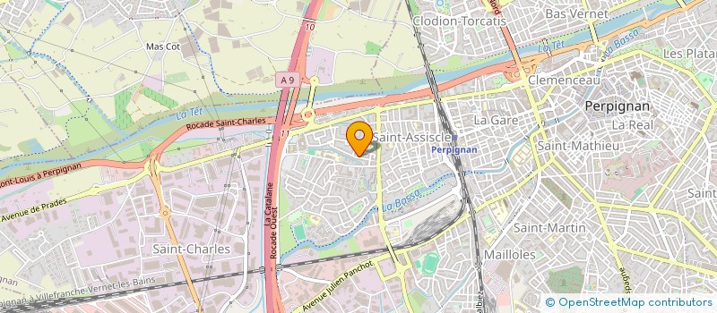 localisation de l'entreprise MONSIEUR VINCENT SEPULVEDA  PERPIGNAN