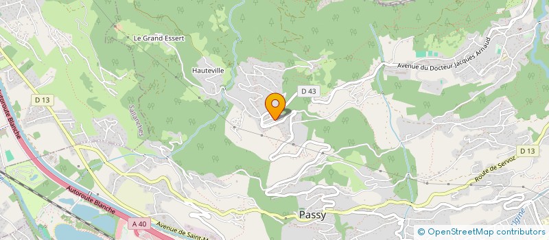 localisation de l'entreprise MONSIEUR VINCENT SERRA DI MIGNI  PASSY