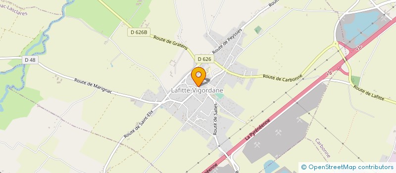 localisation de l'entreprise MONSIEUR VINCENT SERRE à LAFITTE-VIGORDANE