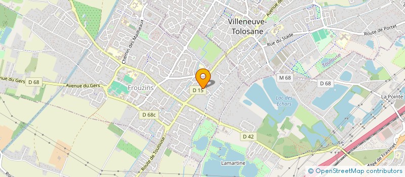 localisation de l'entreprise MONSIEUR VINCENT SERRES  FROUZINS