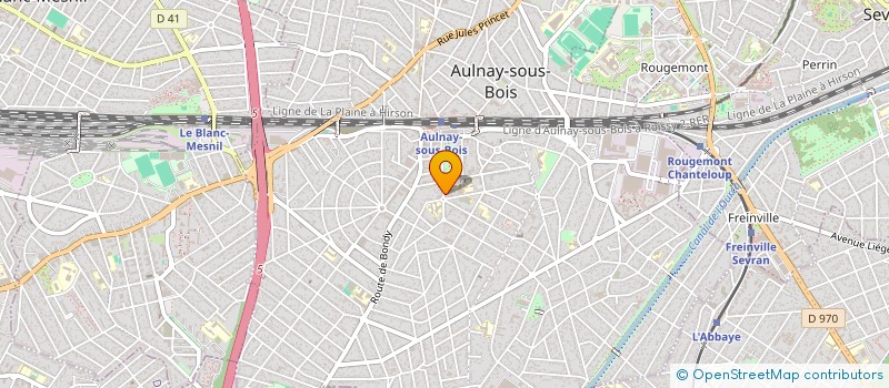 localisation de l'entreprise MONSIEUR VINCENT SERVOZ à AULNAY-SOUS-BOIS