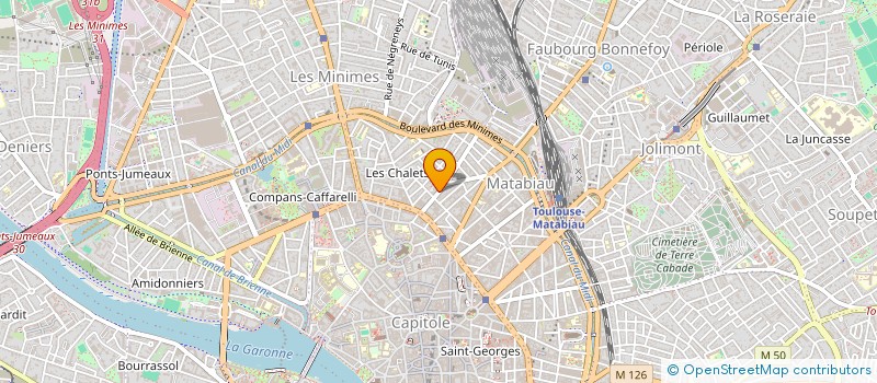 localisation de l'entreprise MONSIEUR VINCENT SIBAUD à TOULOUSE
