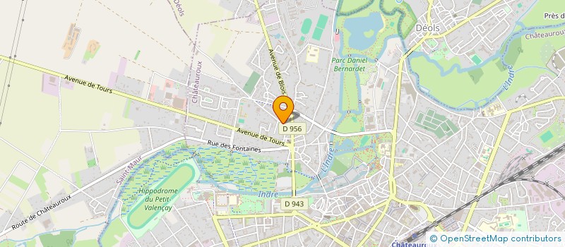 localisation de l'entreprise MONSIEUR VINCENT SILVESTRI à CHATEAUROUX