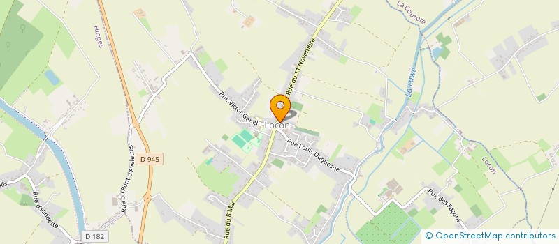 localisation de l'entreprise MONSIEUR VINCENT SIMON  LOCON