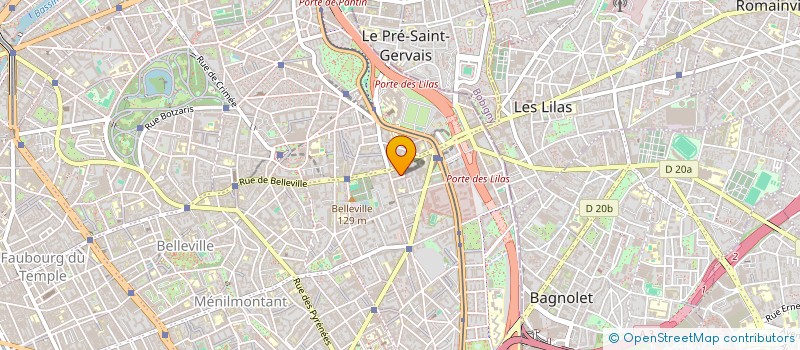 localisation de l'entreprise MONSIEUR VINCENT SIMON  PARIS