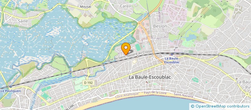 localisation de l'entreprise MONSIEUR VINCENT SIMON à LA BAULE-ESCOUBLAC