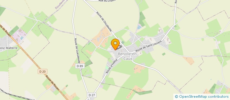 localisation de l'entreprise MONSIEUR VINCENT SIMONT  BERVILLE-EN-CAUX