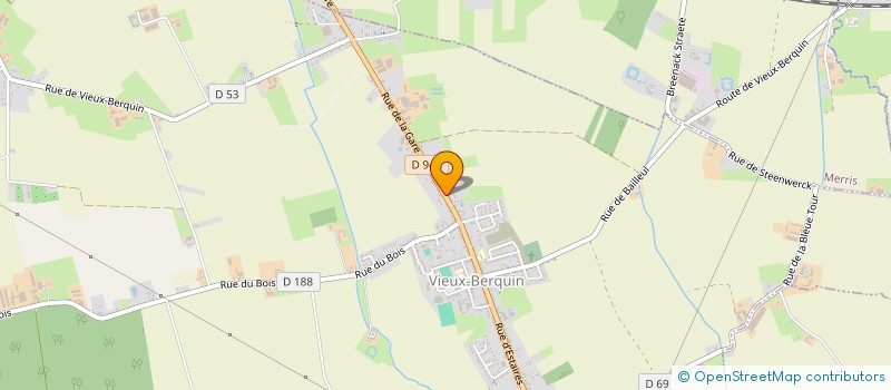 localisation de l'entreprise MONSIEUR VINCENT SIPPRENAY  VIEUX-BERQUIN