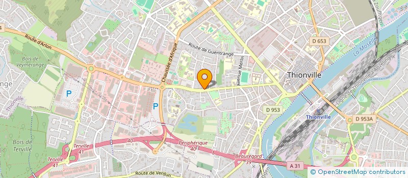 localisation de l'entreprise MONSIEUR VINCENT SIRET à THIONVILLE