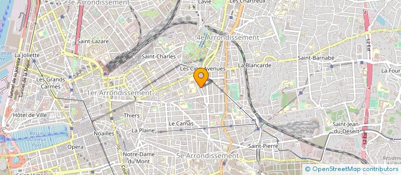 localisation de l'entreprise MONSIEUR VINCENT SOJIC à MARSEILLE