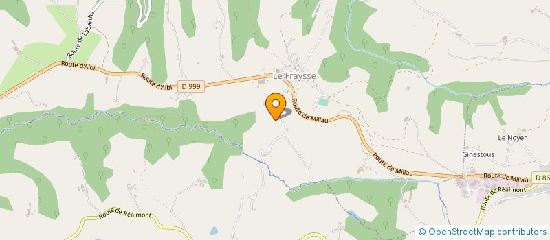 localisation de l'entreprise MONSIEUR VINCENT SOKAL  LE FRAYSSE