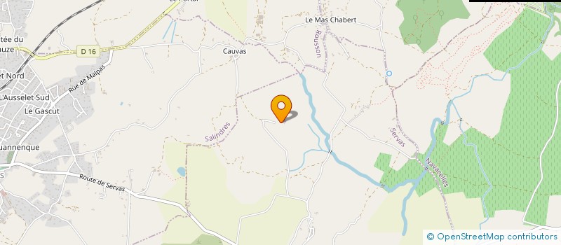 localisation de l'entreprise MONSIEUR VINCENT SORDI  SERVAS