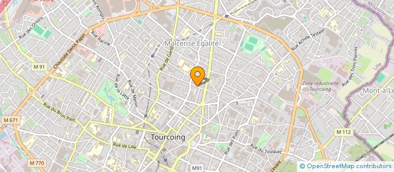 localisation de l'entreprise MONSIEUR VINCENT SOTO  TOURCOING