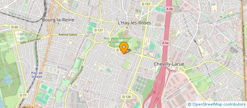 localisation de l'entreprise MONSIEUR VINCENT SOUDY  L'HAY-LES-ROSES