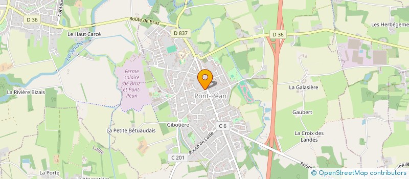 localisation de l'entreprise MONSIEUR VINCENT SOURDEAU  PONT-PEAN