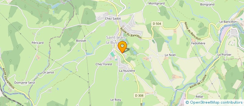 localisation de l'entreprise MONSIEUR VINCENT SPACAGNA à SAINT-JEAN-LA-BUSSIERE