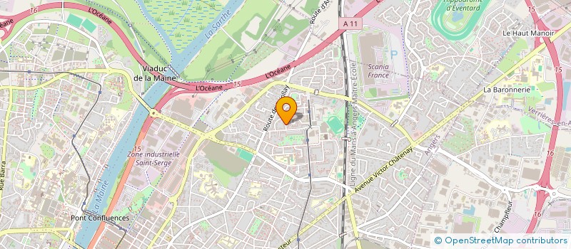 localisation de l'entreprise MONSIEUR VINCENT SPANNACCINI  ANGERS