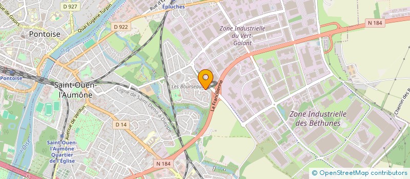 localisation de l'entreprise MONSIEUR VINCENT SPEYBROUCK  SAINT-OUEN-L'AUMONE