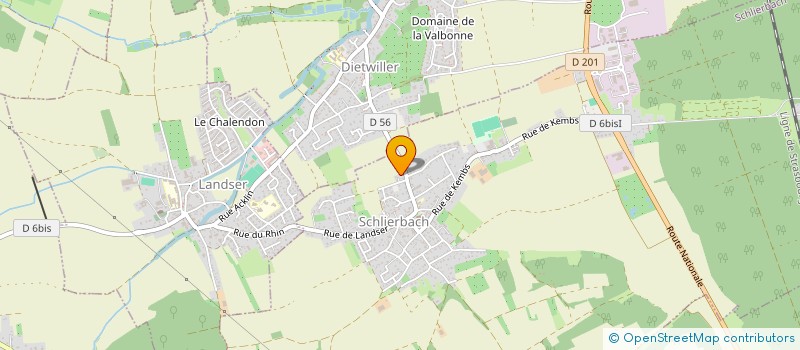 localisation de l'entreprise MONSIEUR VINCENT STOLTZ  SCHLIERBACH