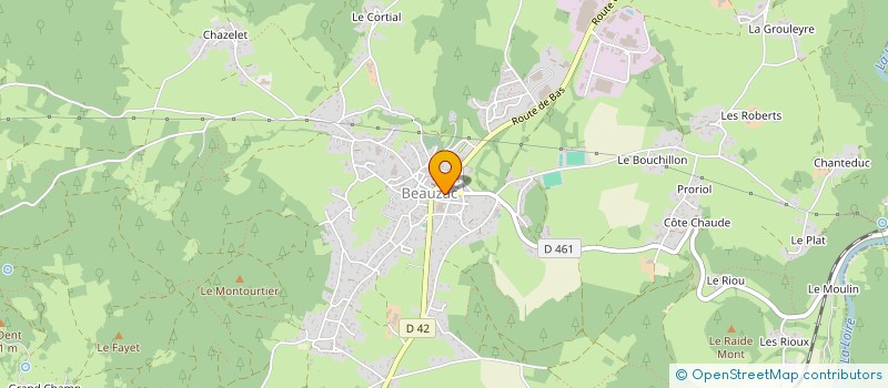 localisation de l'entreprise MONSIEUR VINCENT STUTZMANN  GRAZAC