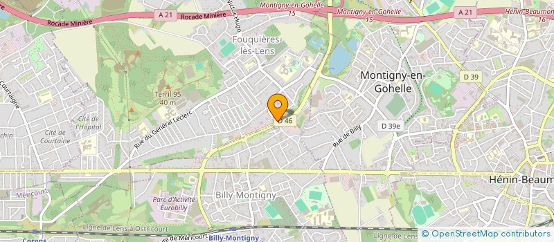 localisation de l'entreprise MONSIEUR VINCENT SUTRE à BILLY MONTIGNY