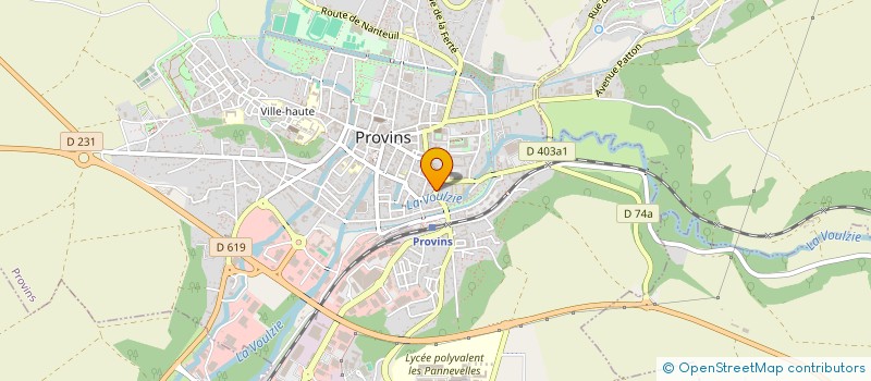 localisation de l'entreprise MONSIEUR VINCENT SUTYLA à PROVINS