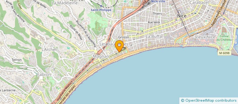 localisation de l'entreprise MONSIEUR VINCENT SZAJRYCK à NICE