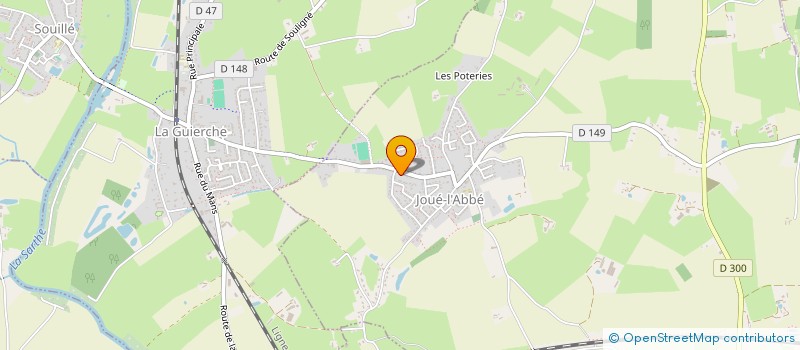 localisation de l'entreprise MONSIEUR VINCENT TALIERCIO  JOUE-L'ABBE