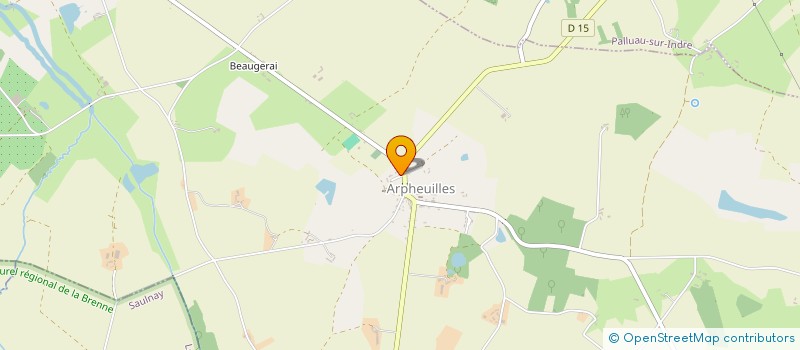 localisation de l'entreprise MONSIEUR VINCENT TALOU à ARPHEUILLES